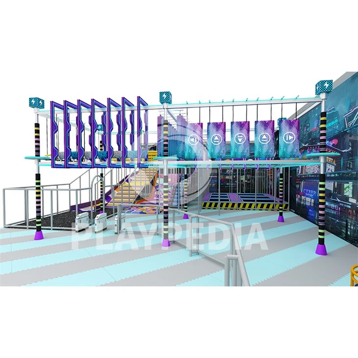 Cyber Tech City Theme Indoor Playground high quality